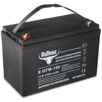 Аккумулятор RuTrike 6-GFM-100