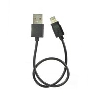 Кабель USB ROBITON P16 USB A - 8pin (AppleLightning), 0,3м черный PH1 15994
