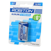 Батарея ROBITON STANDARD 6LR61 9V BL1 12288