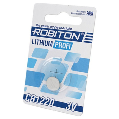 Элемент питания ROBITON PROFI R-CR1220-BL1 CR1220 BL1 13058