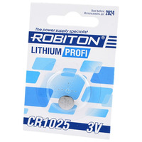 Элемент питания ROBITON PROFI R-CR1025-BL1 CR1025 BL1 14625