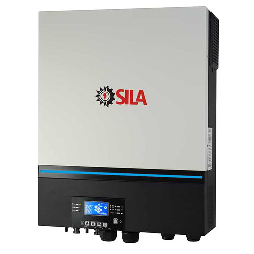 Гибридный солнечный инвертор SILA MAX 7200MH 48В 116А 2 MPPT ф-ция подмешивания