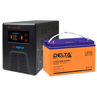 Комплект ИБП Энергия Гарант 1000 + Аккумулятор Delta DTM 12100L Комплект ИБП Энергия Гарант 1000 + Аккумулятор Delta DTM 12100L
