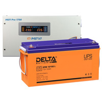 Система резервирования Энергия Pro+Delta 1200Вт/150А*ч