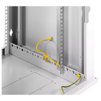 Шкаф телекоммуникационный настенный ЦМО разборный ЭКОНОМ 9U (600 × 350) дверь металл ШРН-Э-9.350.1