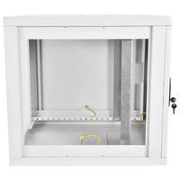 Шкаф телекоммуникационный настенный ЦМО разборный 15U (600 × 520), съемные стенки, дверь стекло ШРН-М-15.500