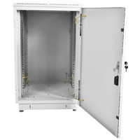 Шкаф телекоммуникационный напольный ЦМО 22U (600 × 600) дверь металл ШТК-М-22.6.6-3ААА