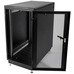 Шкаф телекоммуникационный напольный ЦМО 22U (600 × 1000) дверь перфорированная 2 шт., цвет чёрный ШТК-М-22.6.10-44АА-9005