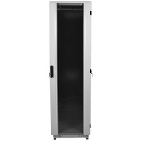 Шкаф телекоммуникационный напольный ЦМО 38U (600 × 800) дверь стекло, цвет чёрный ШТК-М-38.6.8-1ААА-9005