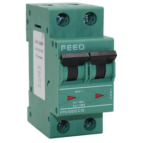 Автоматический выключатель постоянного тока FPV-63-550 16 А 2P