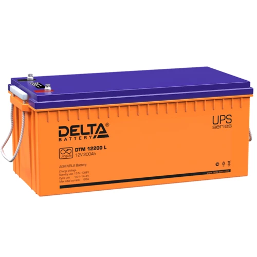 Аккумулятор Delta DTM 12200 L