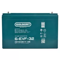 Аккумулятор Gelbert 6-EVF-32 (12V34.6A/H C5) Аккумулятор Gelbert 6-EVF-32 (12V34.6A/H C5)