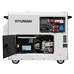 Дизельный генератор Hyundai DHY 8000SE-3